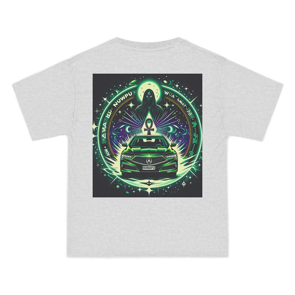 Thumbnail: Sunraze Alien Graphic T-Shirt - Short Sleeve, Futuristic Design