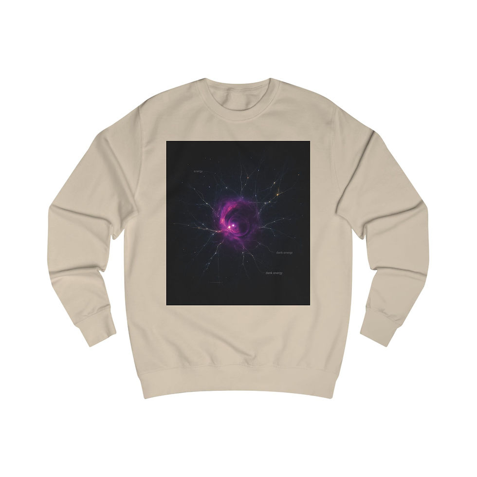 Thumbnail: Galaxy Vortex Sweatshirt — SunRaze Sci‑Fi Space Graphic Crewneck