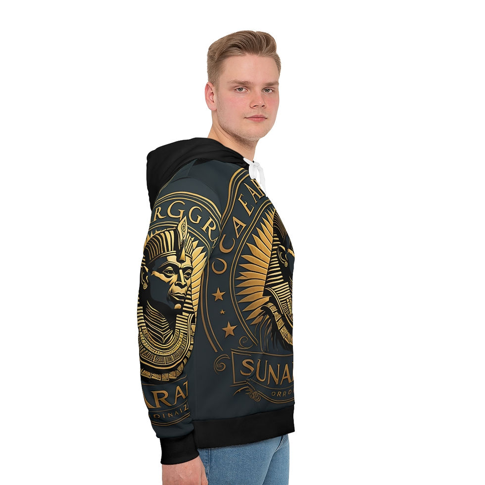 Thumbnail: SunRaze "Qudal Muqdal"Men's Hoodie 