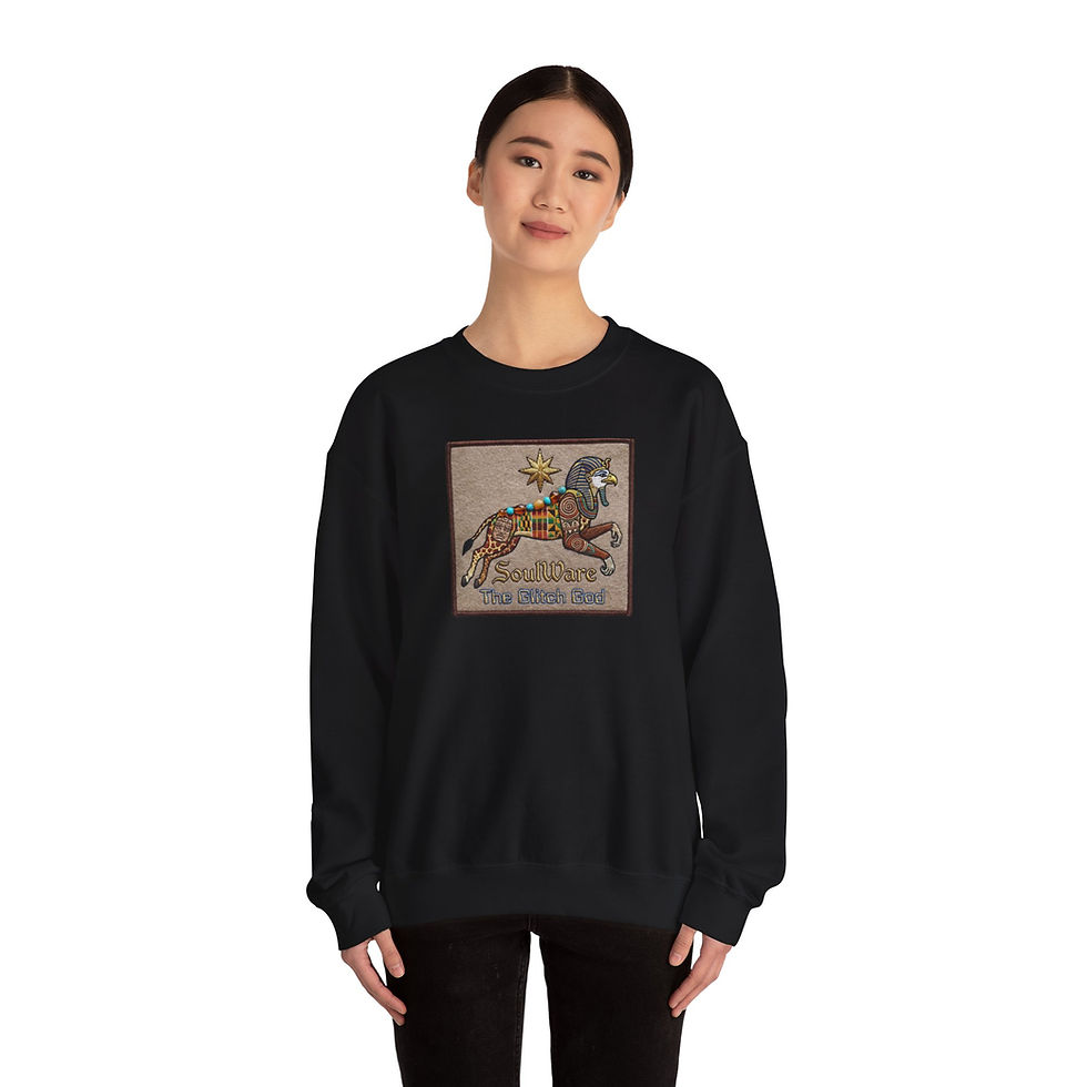 Thumbnail: Vintage SoulHorse Crewneck Sweatshirt — “SoulHorse The Witch Card” Graphic