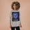 Thumbnail: Soulware 'The Glitch God' Crewneck Sweatshirt — Neon Eye Dreamcatcher Graphic