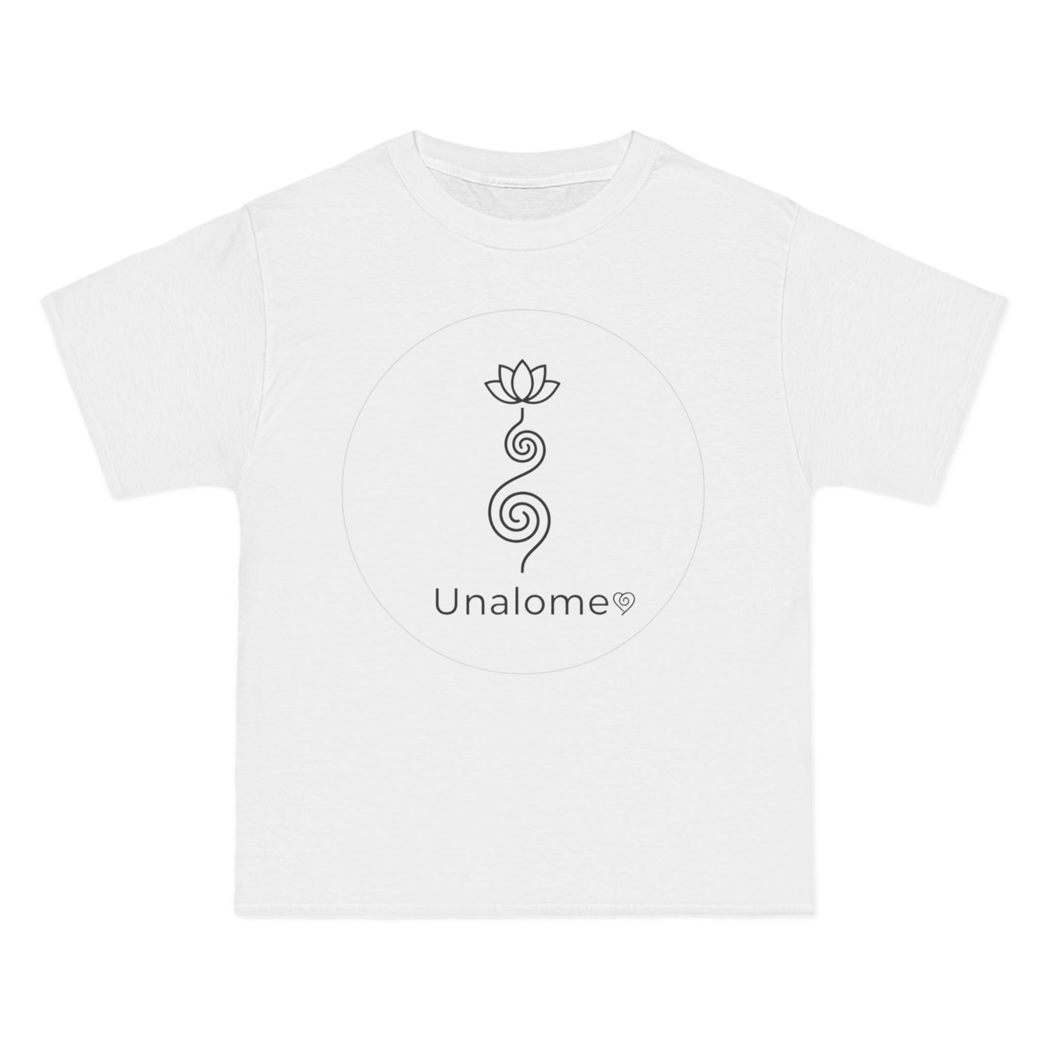 Spiritual Unalome T-Shirt, Modern Yoga Tee, Self-Care Shirt, Lotus Design Top