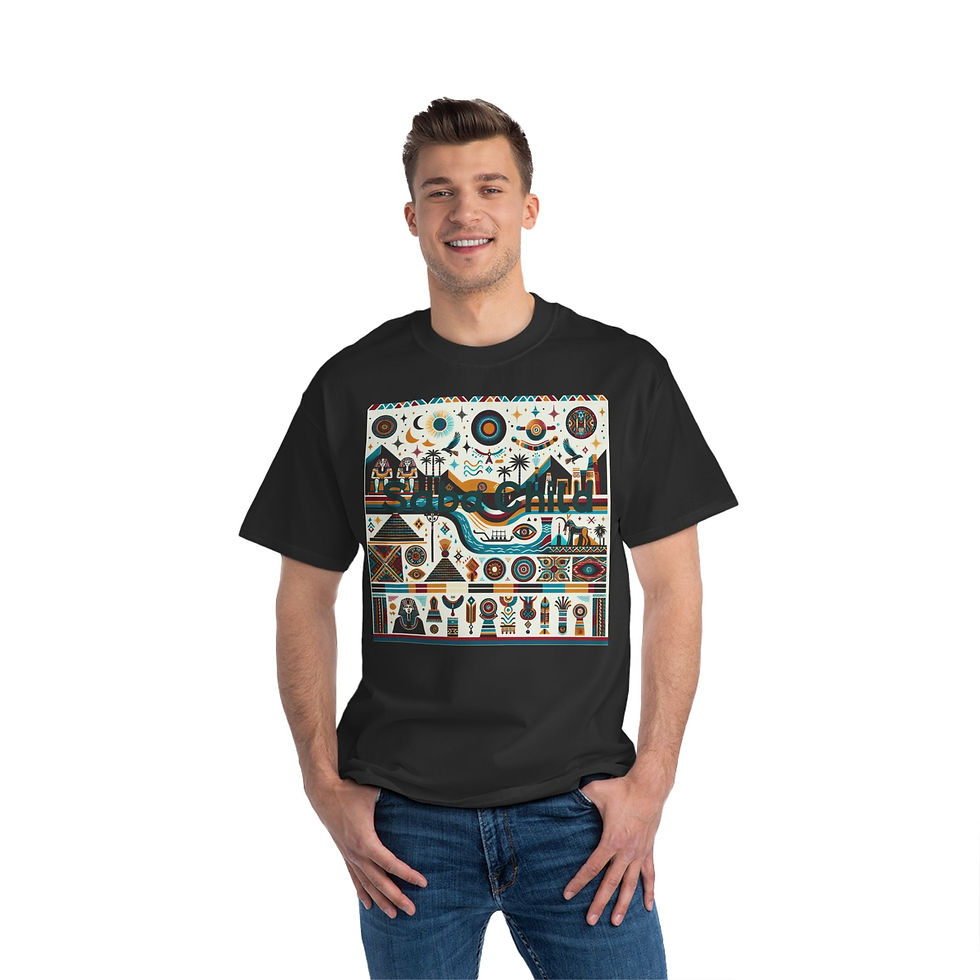 Thumbnail: SunRaze Artistic Short-Sleeve T-Shirt for Vibrant Celebration