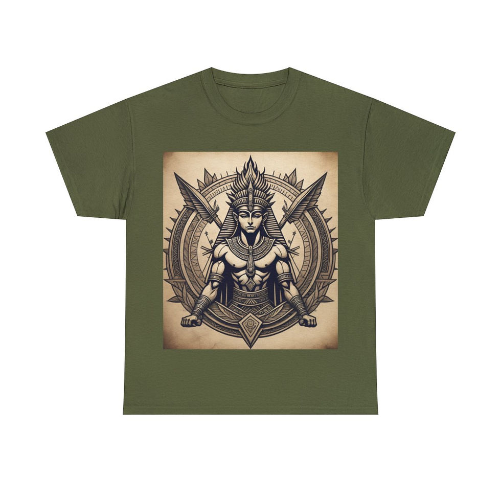 Thumbnail: SunRaze "Shadows of Death" Unisex Heavy Cotton Tee