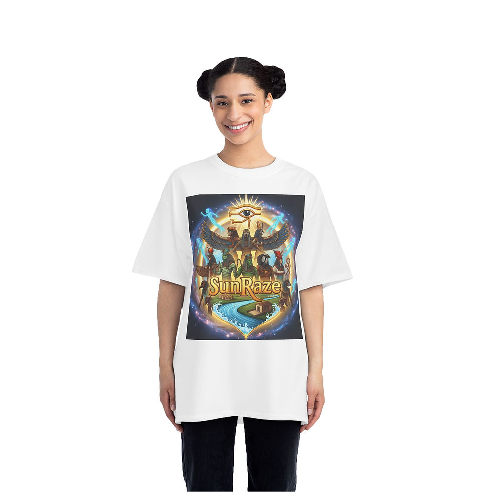 Thumbnail: Egyptian God-Themed Short-Sleeve T-Shirt | SunRaze Graphic Tee