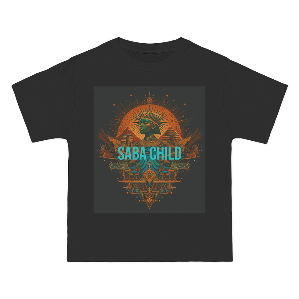 Thumbnail: Saba Child Graphic T-Shirt - Sunraze Design for Music Lovers