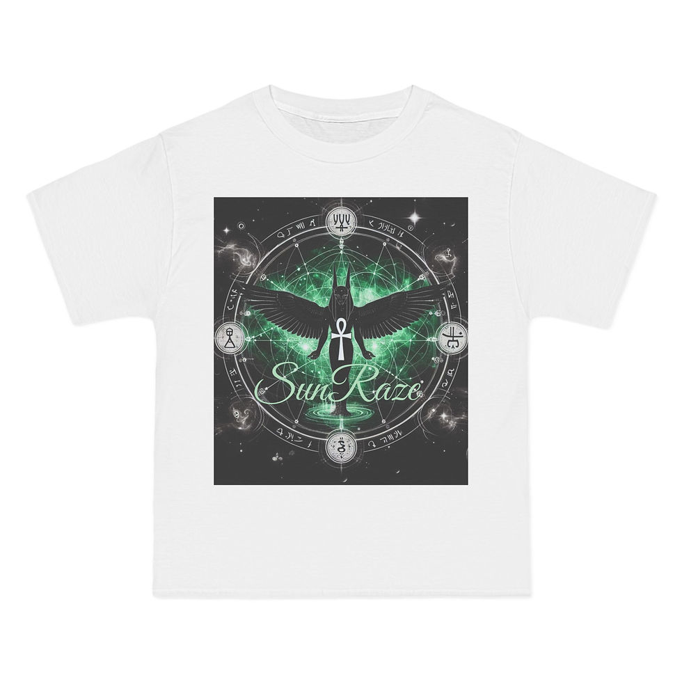 Thumbnail: Mystical SunRaze Short-Sleeve T-Shirt - Align Your Energy