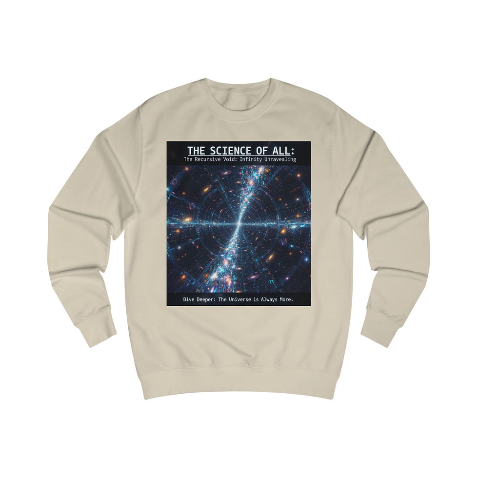 Thumbnail: Science of All Sweatshirt — Cosmic Universe Graphic Crewneck (SunRaze)