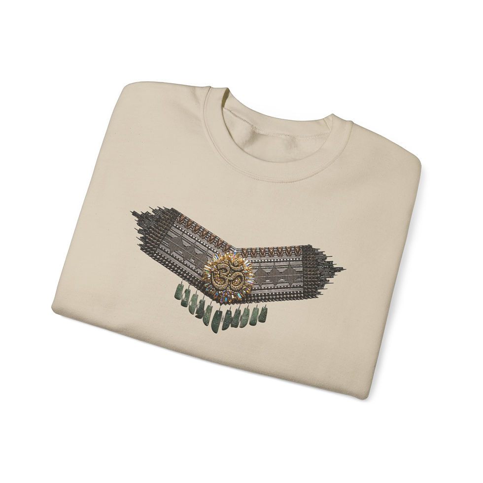 Thumbnail: Ember Sigil Crewneck Sweatshirt — 'Soulware' Graphic Pullover
