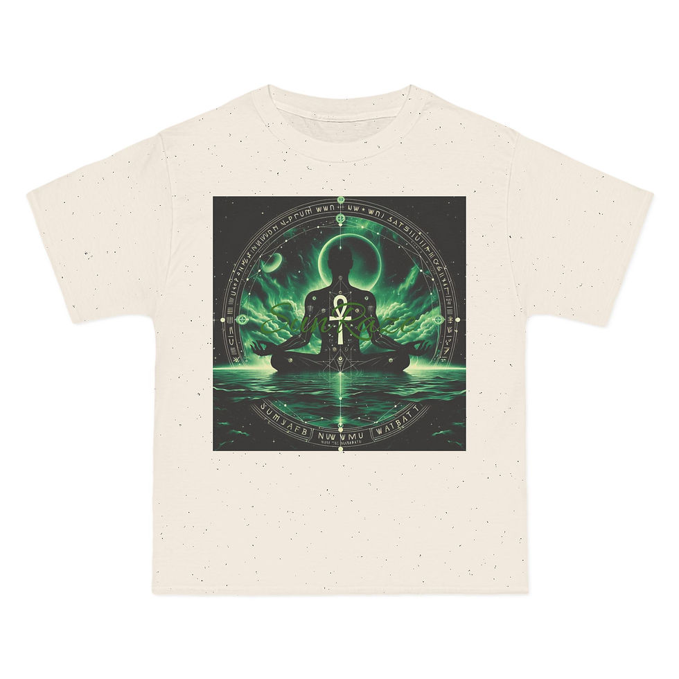 Miniature : Meditative Energy Beefy-T® Short-Sleeve T-Shirt - Spiritual Graphic Tee