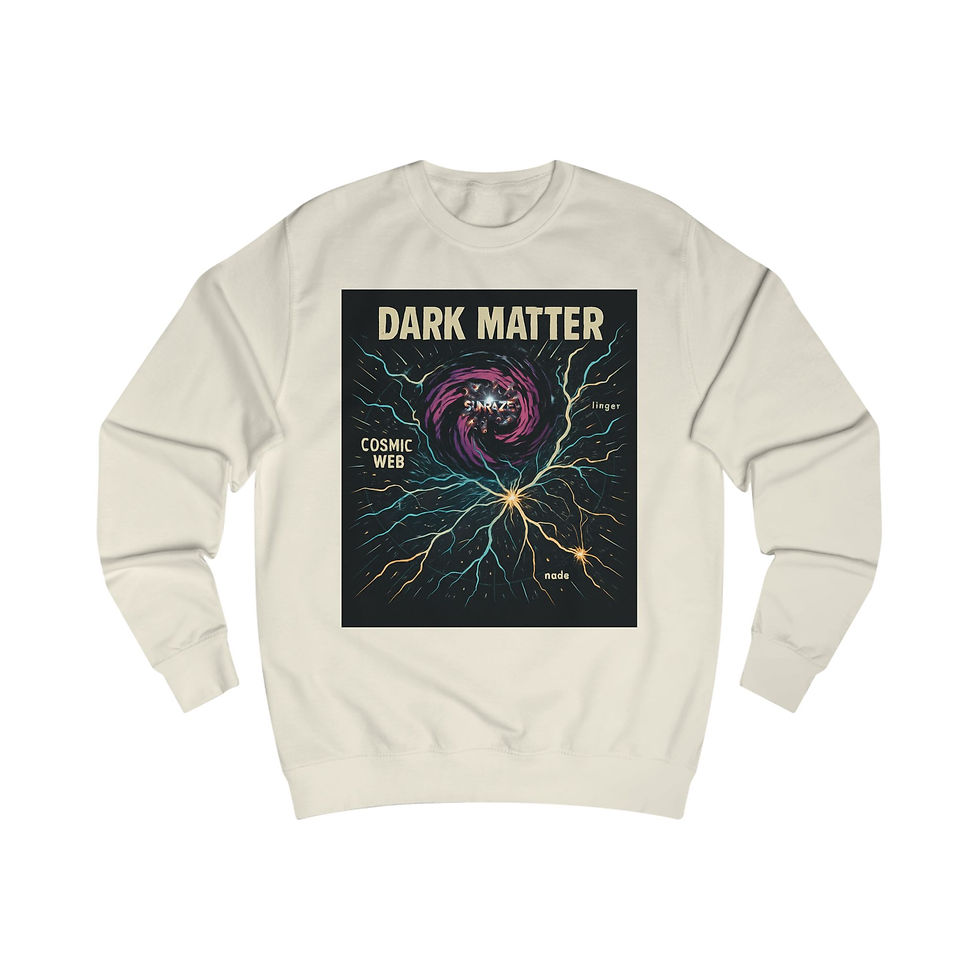 Thumbnail: Dark Matter Cosmic Web Sweatshirt — Space Graphic Pullover