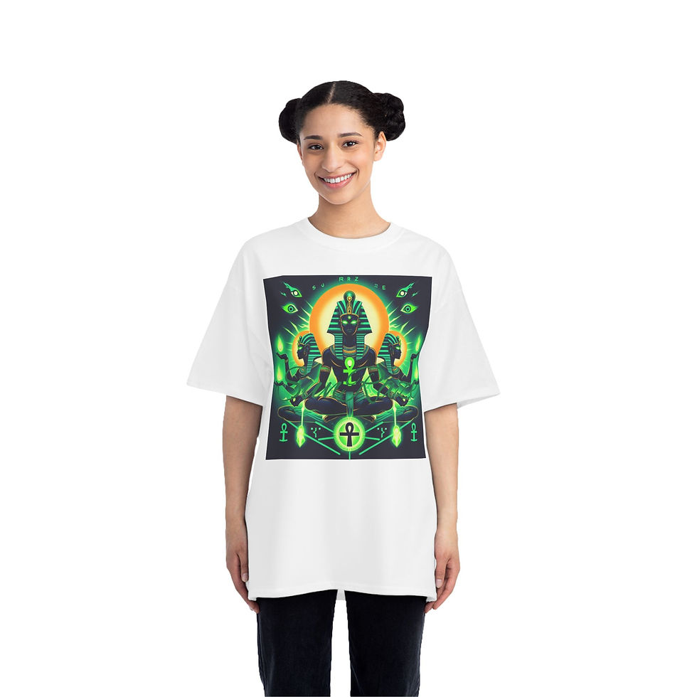 Thumbnail: Mystical Egyptian Graphic T-Shirt | Energy & Spirituality Design