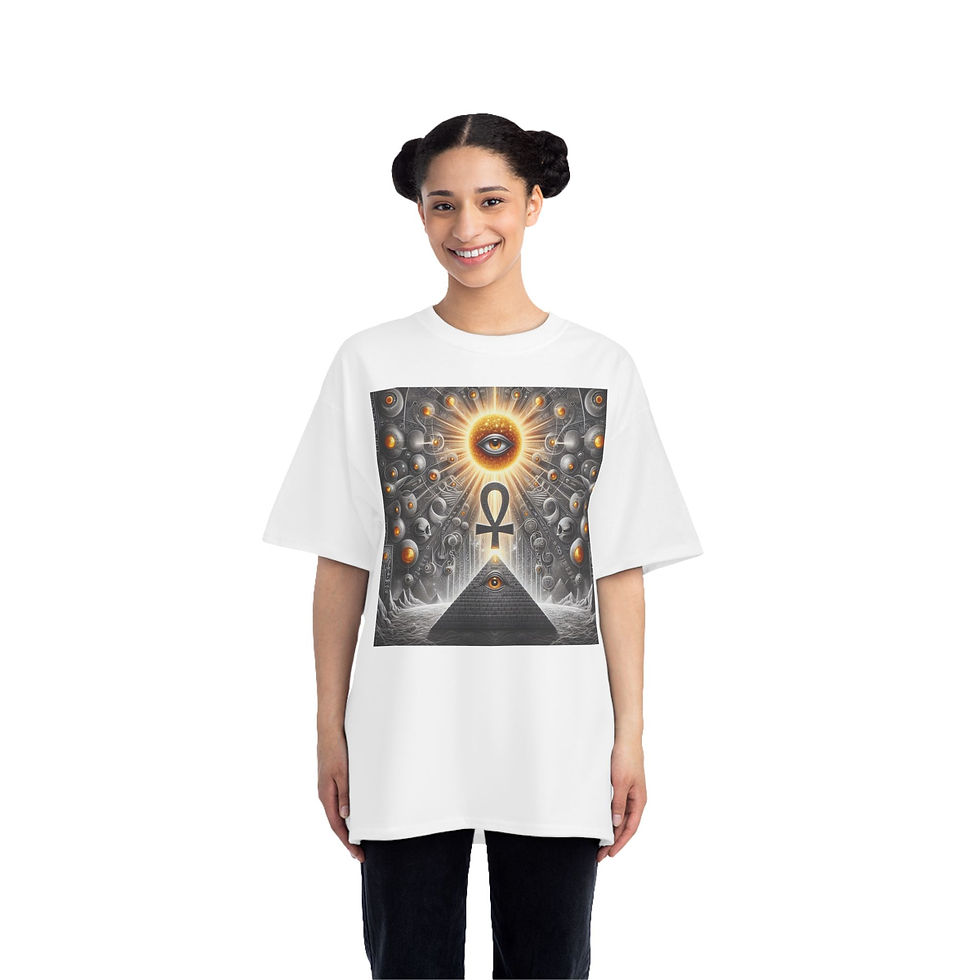Thumbnail: Mystical Eye Symbol Beefy-T® Short-Sleeve T-Shirt | SunRaze Graphic Tee