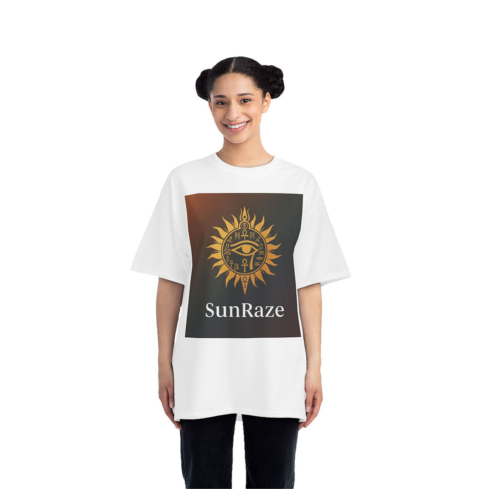 Thumbnail: SunRaze Short-Sleeve T-Shirt | Spiritual Graphic Tee, Casual Wear
