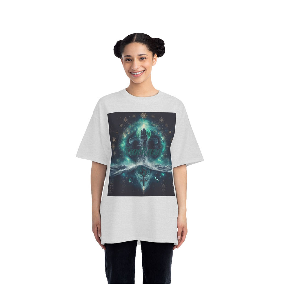 Thumbnail: Beefy-T® Short-Sleeve T-Shirt - Timeless Schemas & Eternal Wisdom Design