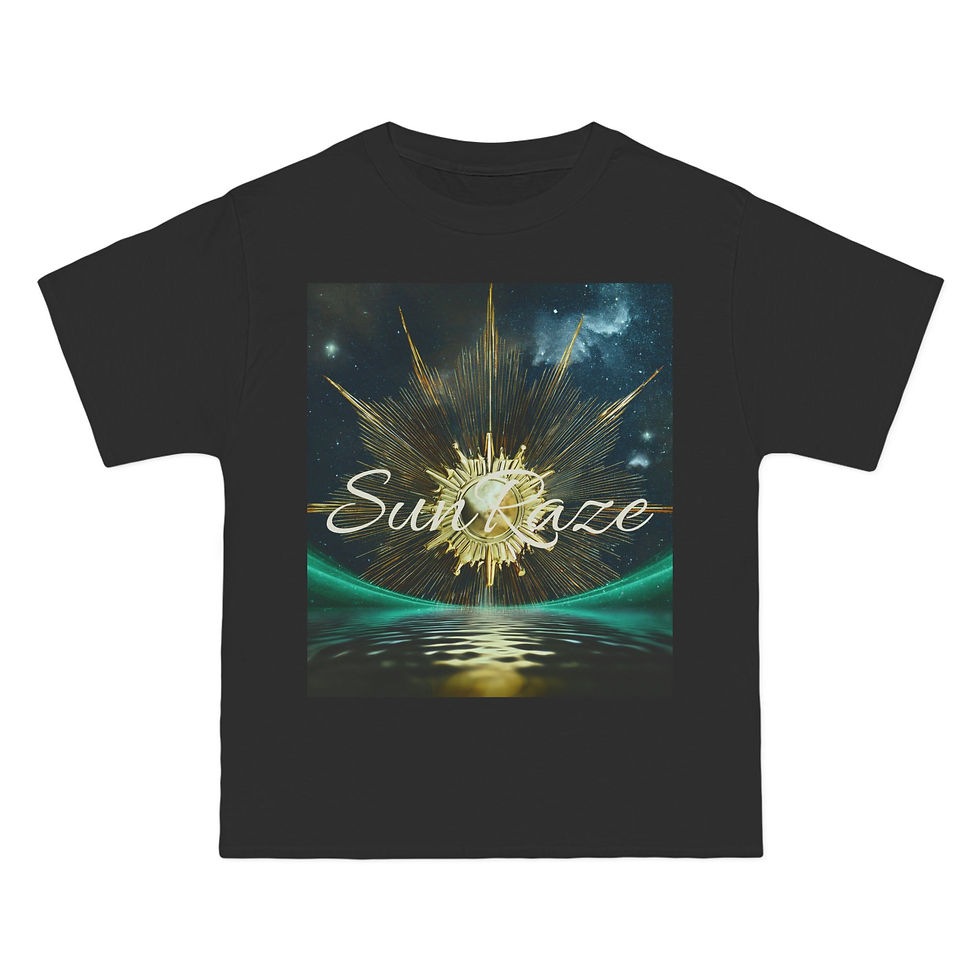 Thumbnail: SunRaze Inspirational Tee - Short-Sleeve T-Shirt for Spiritual Souls