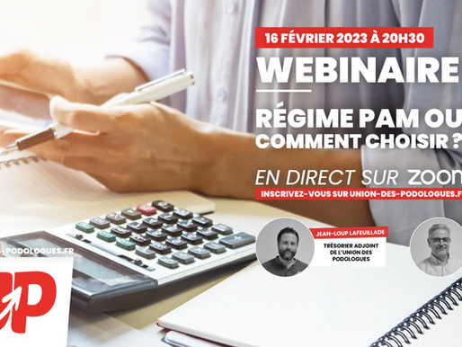 "Régime PAM ou SSI : Comment choisir ?" : Le jeudi 16/02 à 20h30, en direct 
