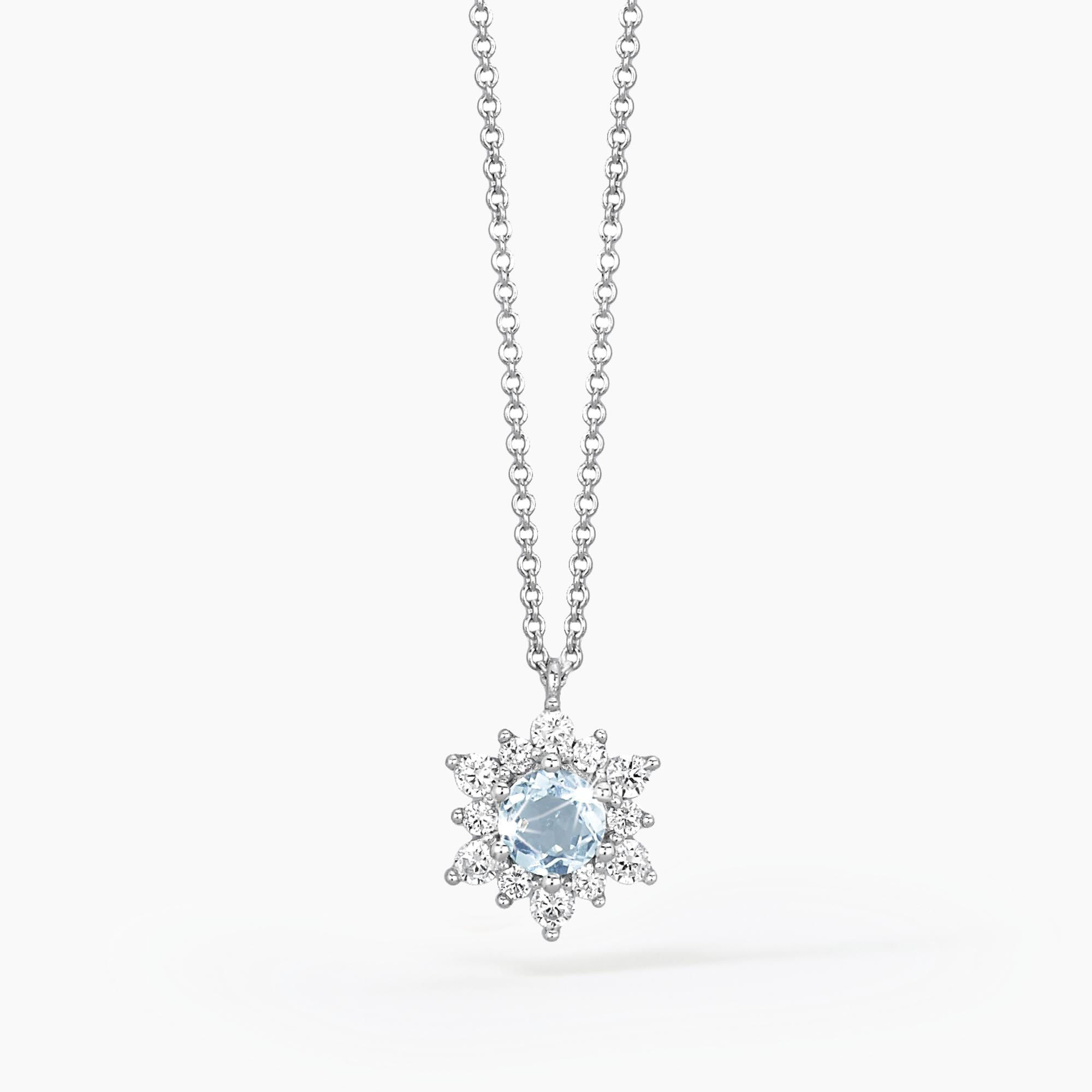 553055 MABINA COLLANA LIGHT BLUE