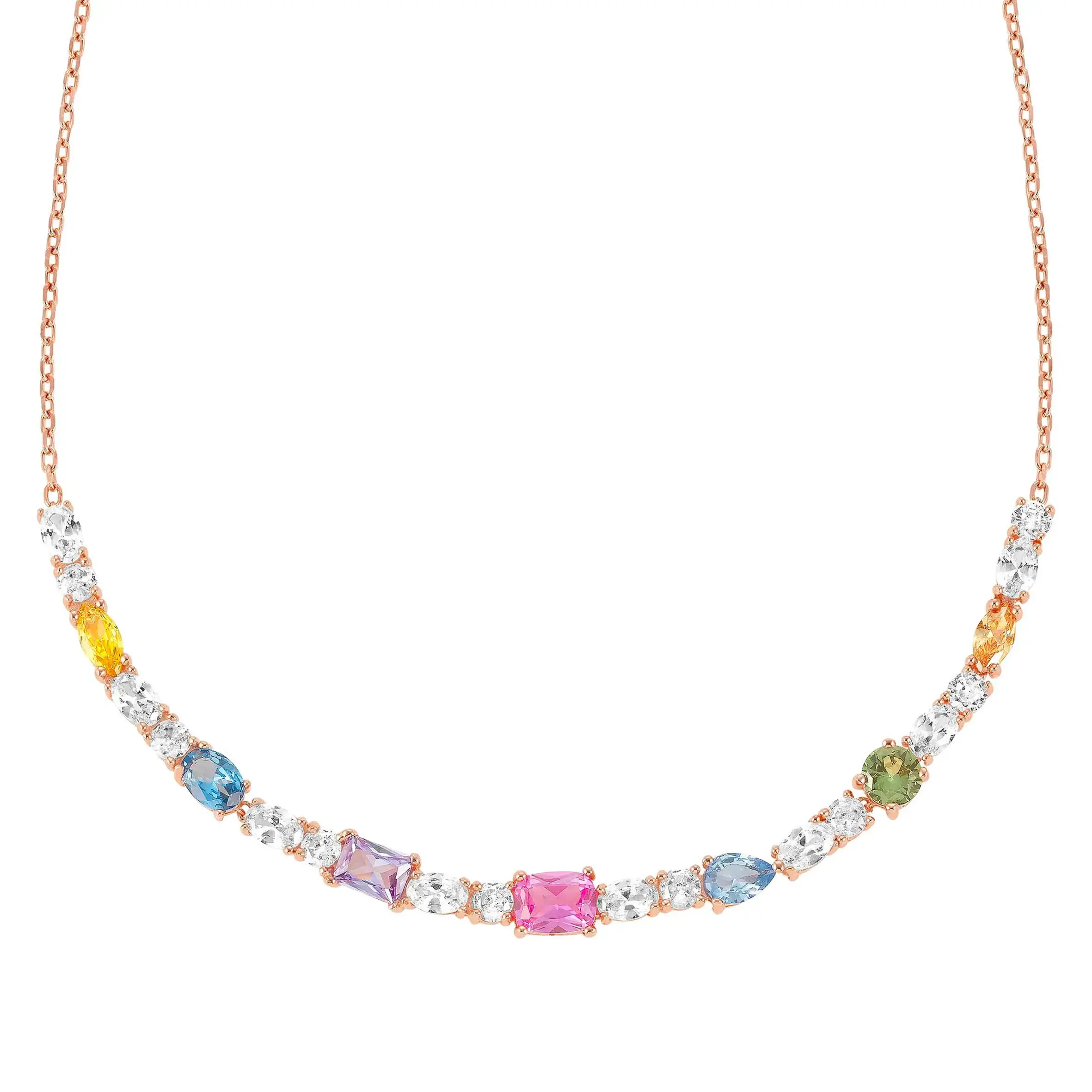 149826/011 NOMINATION COLLANA COLOUR WAVE RICCA