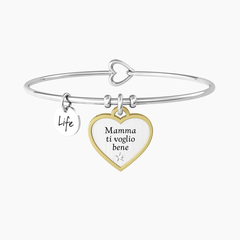 732139 KIDULT BRACCIALE: CUORE | MAMMA TI VOGLIO BENE