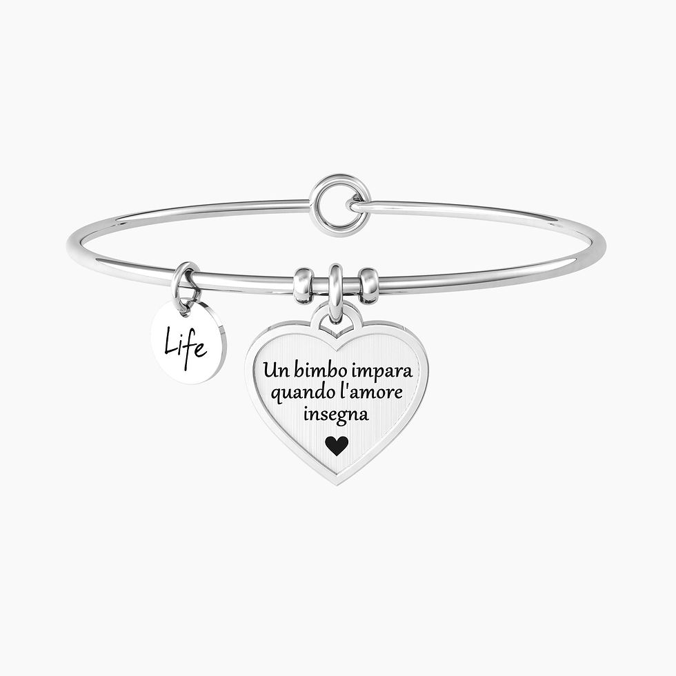 732142 KIDULT BRACCIALE:CUORE | L’AMORE INSEGNA