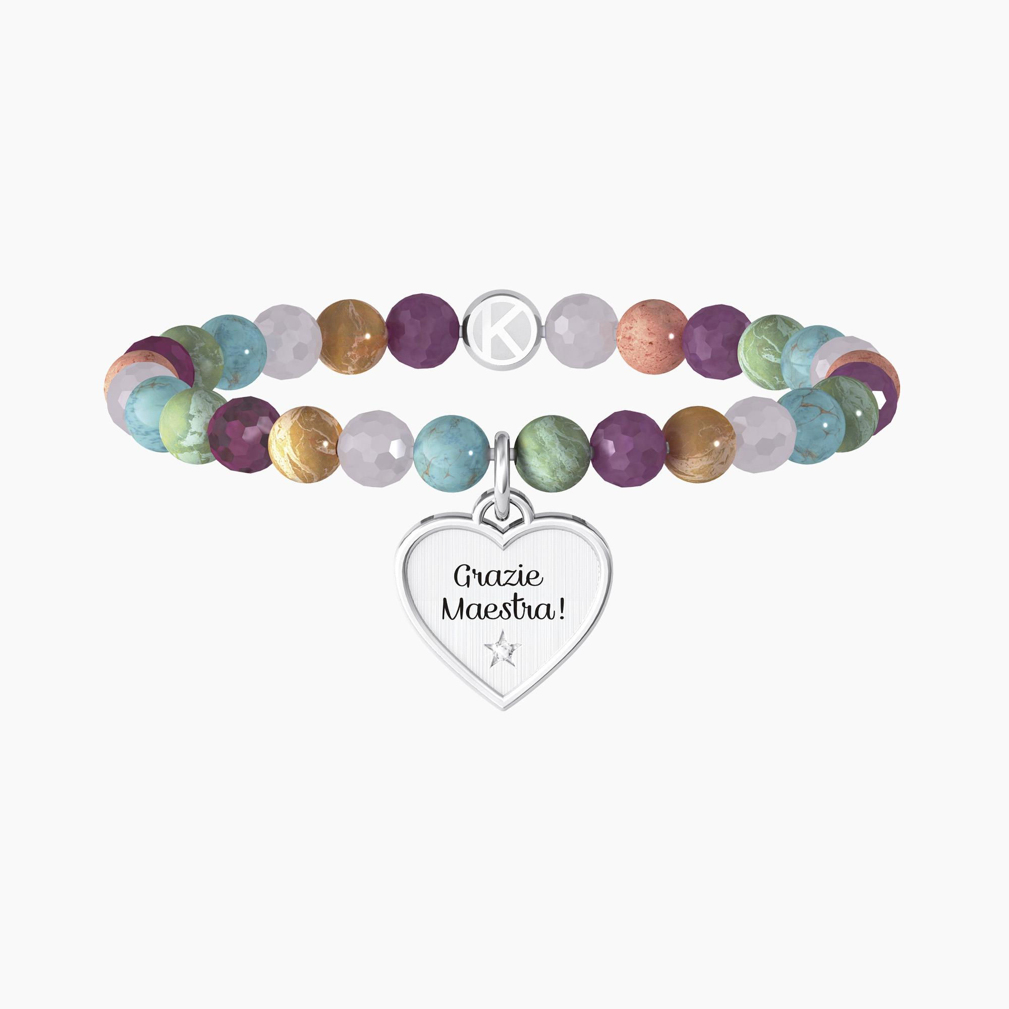 732134 KIDULT BRACCIALE: CUORE | GRAZIE MAESTRA