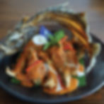 Fried Fish With Red Curry