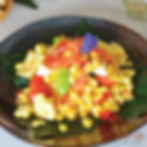 Corn Salad With Salt Eggs