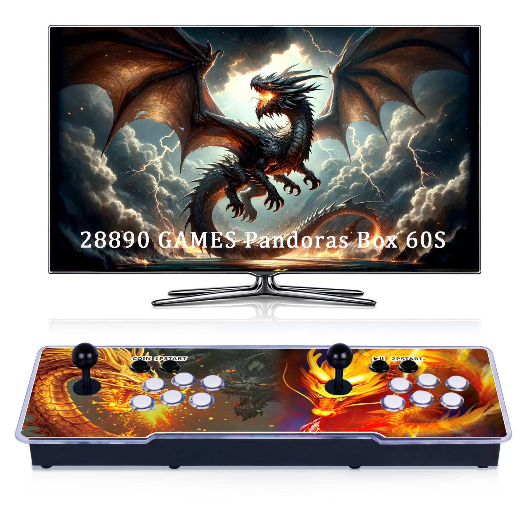 RegiisJoy 28890 in 1 Pandoras Box 60S Arcade Game Console Retro Game Machine for