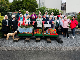 Two New Community-Led Displays Presented at Criccieth Station During Community Rail Week