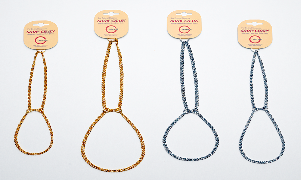 Show Chain Collar - Martingale - God Dog - 1.2mm - Extra Fine Weight