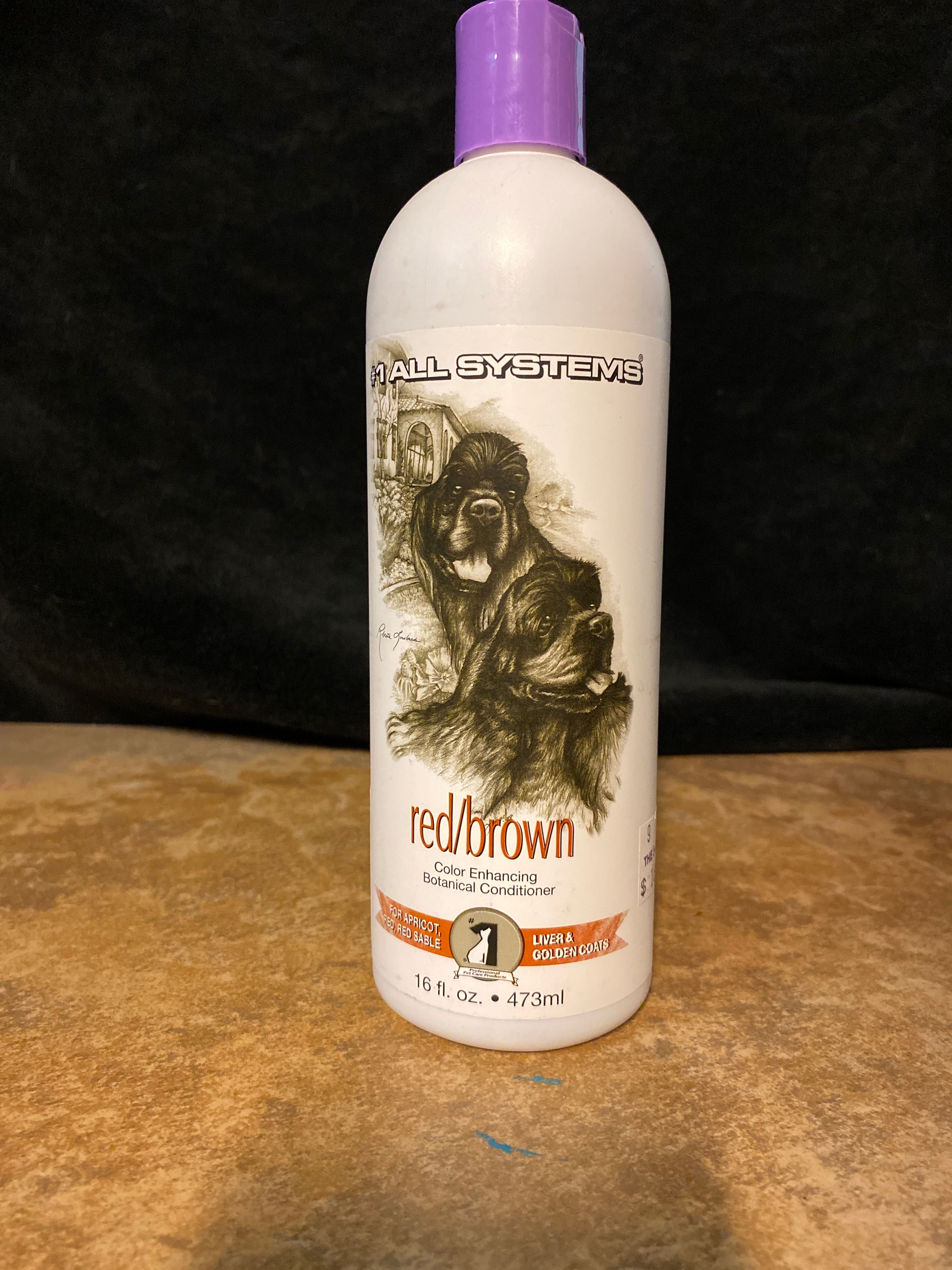 All Systems - Color Enhancing Botanical Conditioner - Red/Brown - 16oz