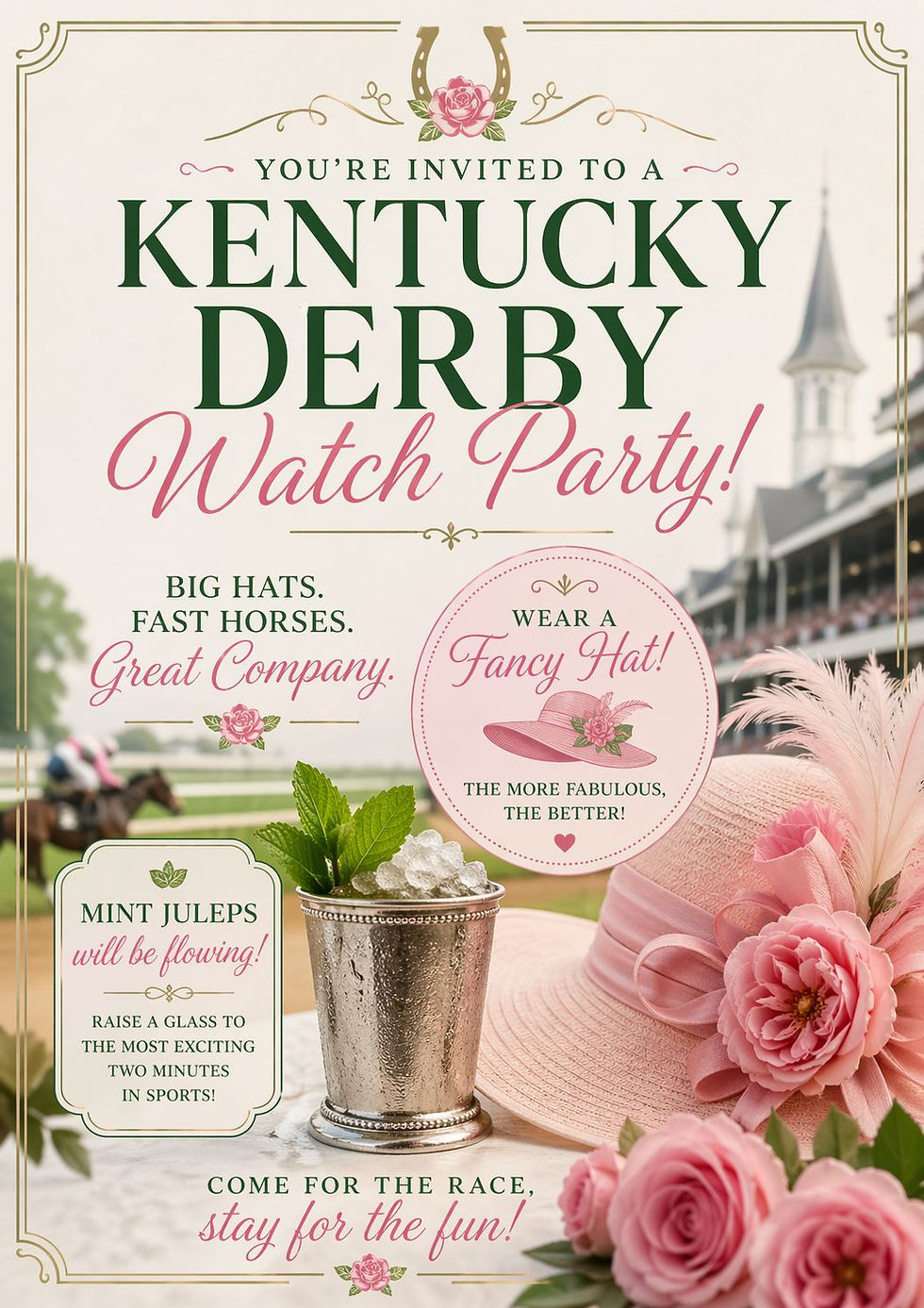Salem Country Club ~ Kentucky derby watch party