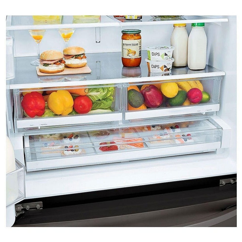 Thumbnail: LG LRFS28XBD French Door Refrigerator, 36 inch Width, 27.7 cu. ft. Capacity.