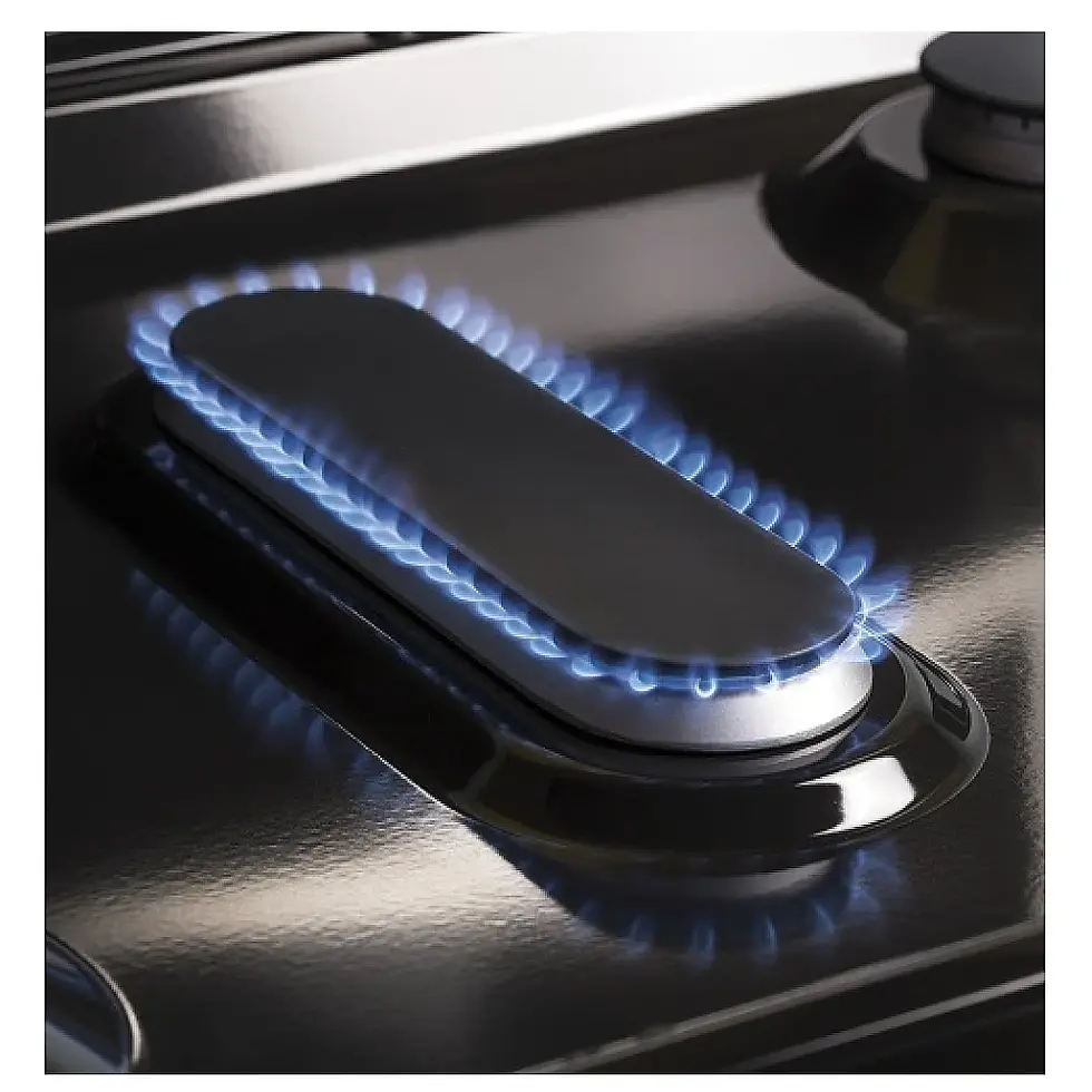 Thumbnail: GE JCGBS66SEKSS Gas Range, 5 cu. ft. Capacity, 30 inch Exterior Width