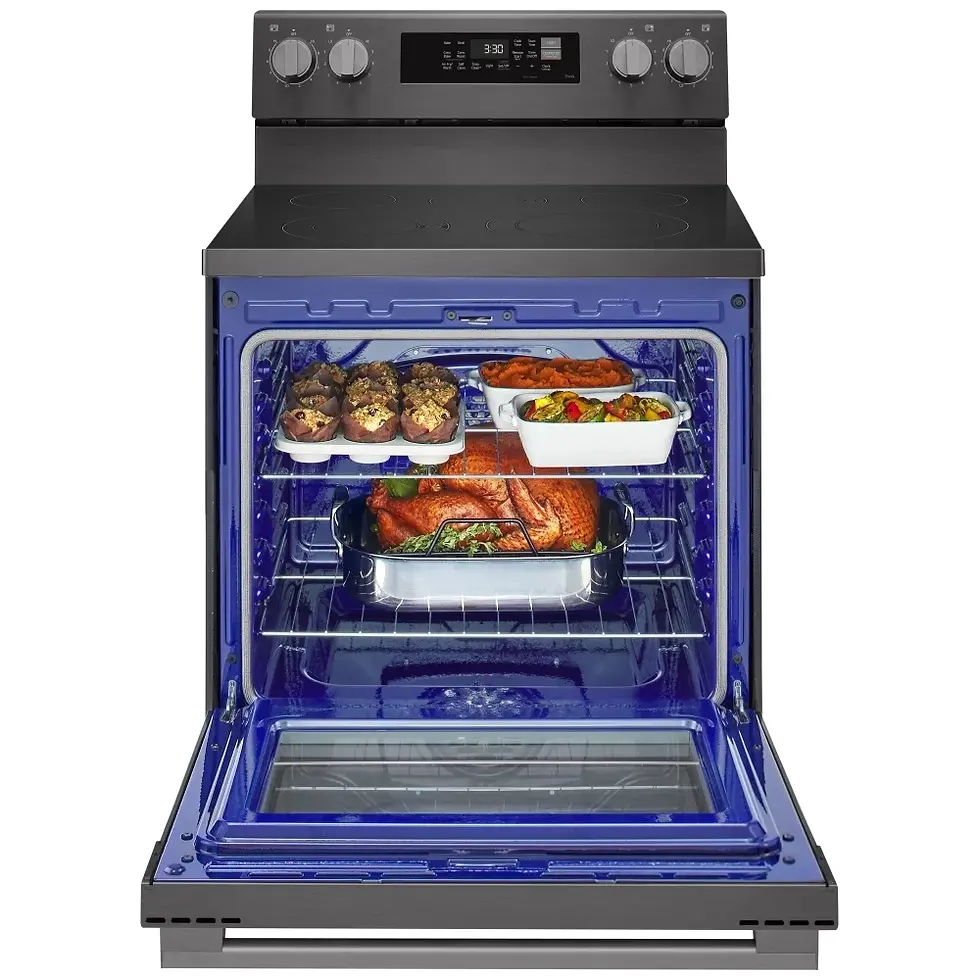 Thumbnail: LG LREN6323ZE Electric Range, 6.3 cu. ft. Capacity, 30 inch Exterior Width