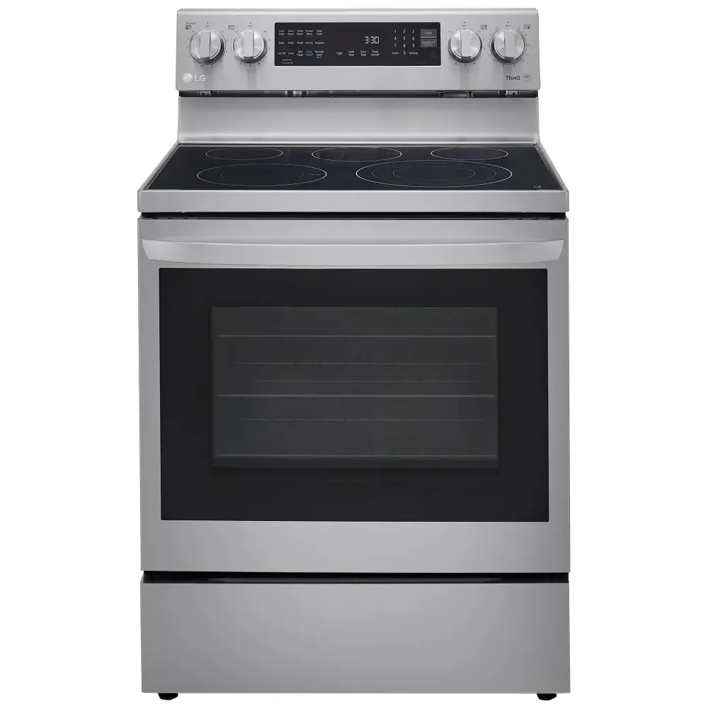 LG LREL6325F Electric Range, 6.3 cu. ft. Capacity, 30 inch Exterior Width