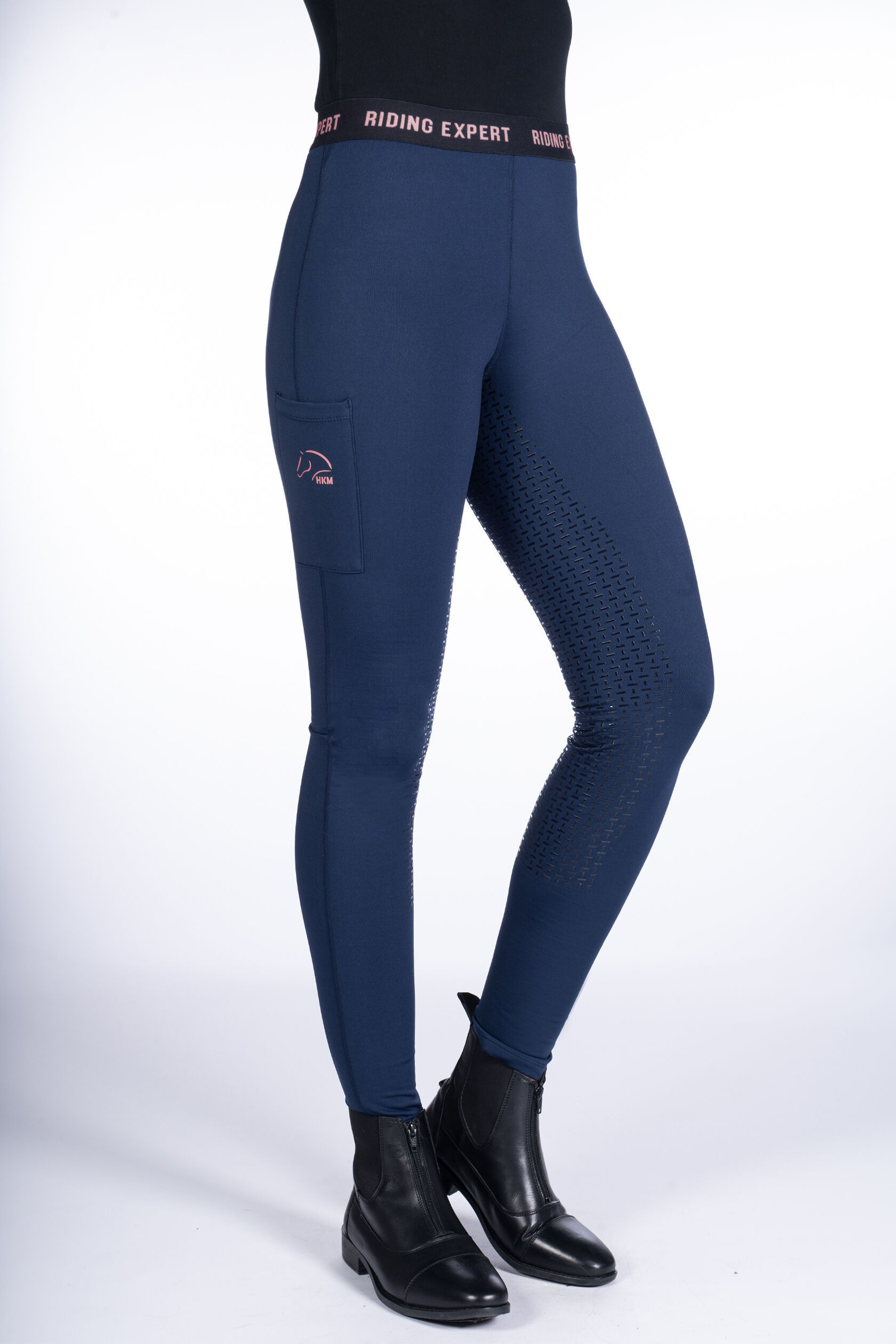 LEGGINGS BAMBINA FELPATO FULL GRIP HKM