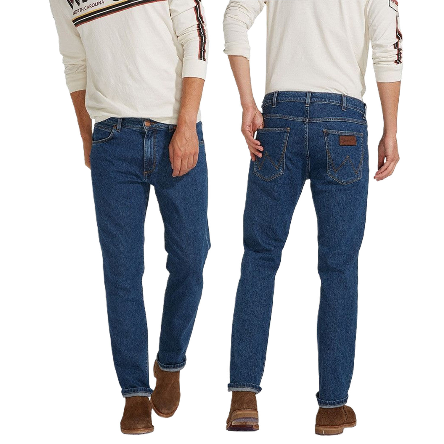JEANS WRANGLER GREENBORO MIDSTONE ELASTICIZZATO