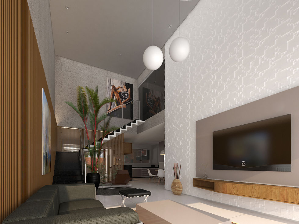 Interiores - Residência RLSA