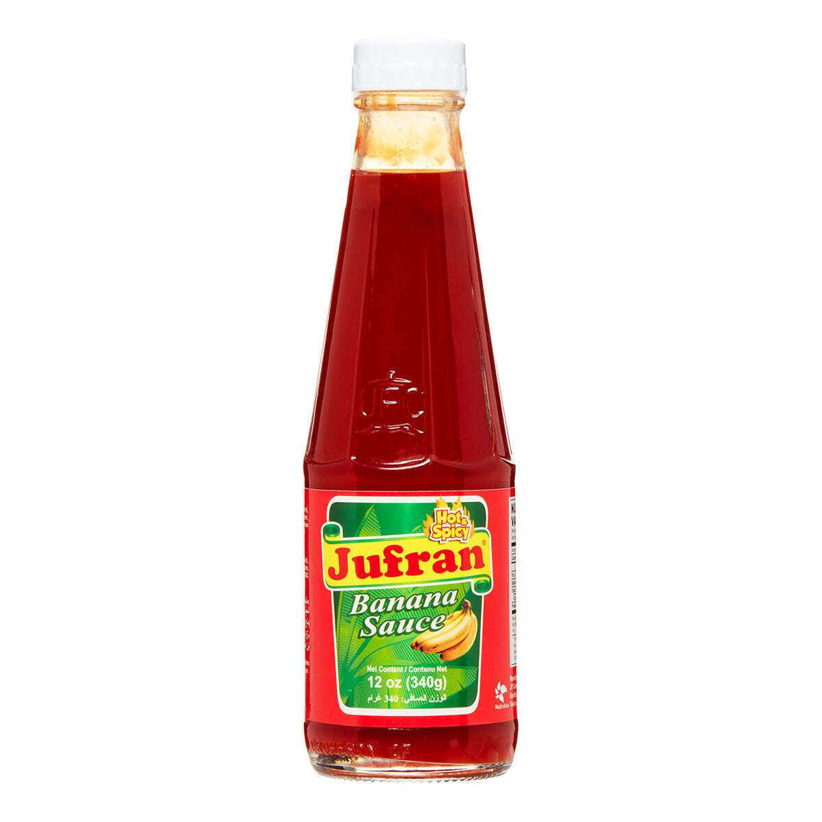 Jufran Banana Sauce Hot - 12oz