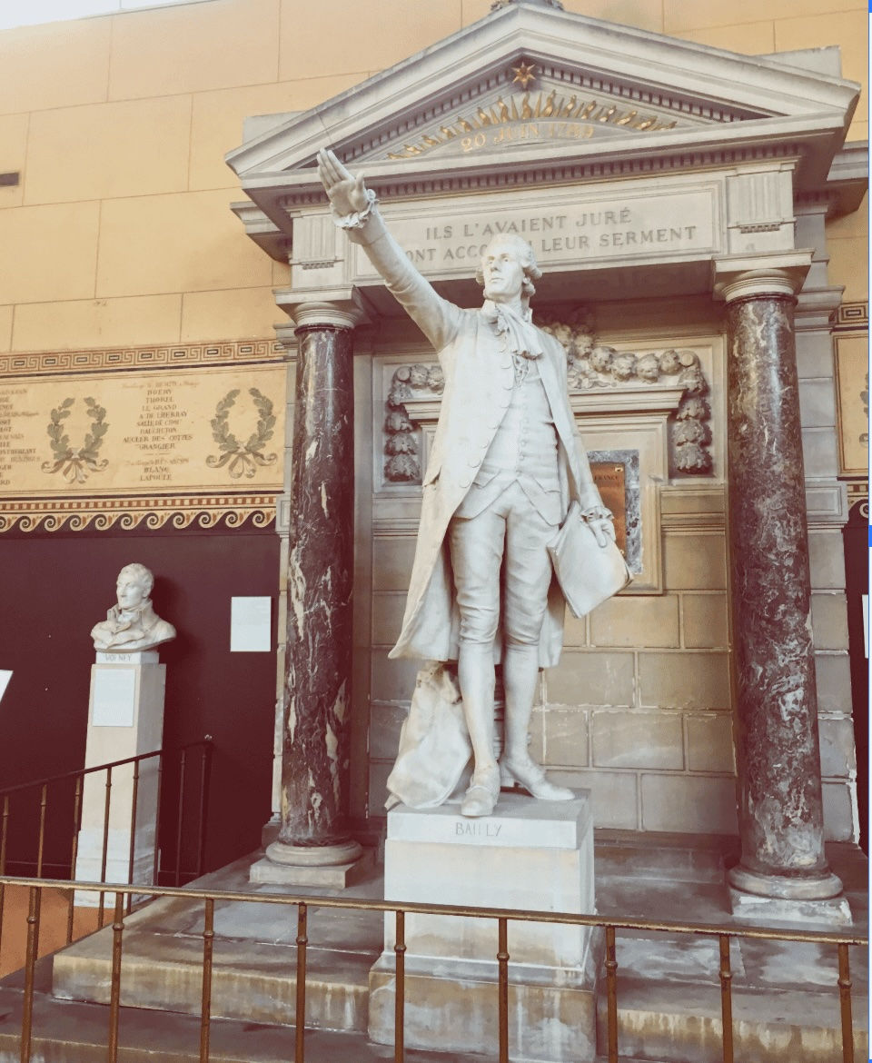 Serment du Jeu de Paume, dans la salle du Jeu de Paume, Versailles