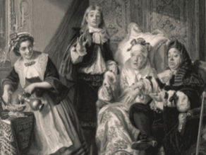 un homme en robe de chambre est examiné par des médecins