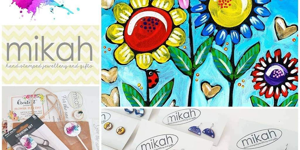 Painting & Earring Fun