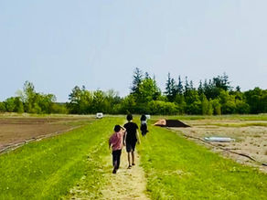Our land, our food, our volunteers, & our local charity partnership.