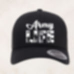Black cap with 'Army Life' text and soldier silhouettes