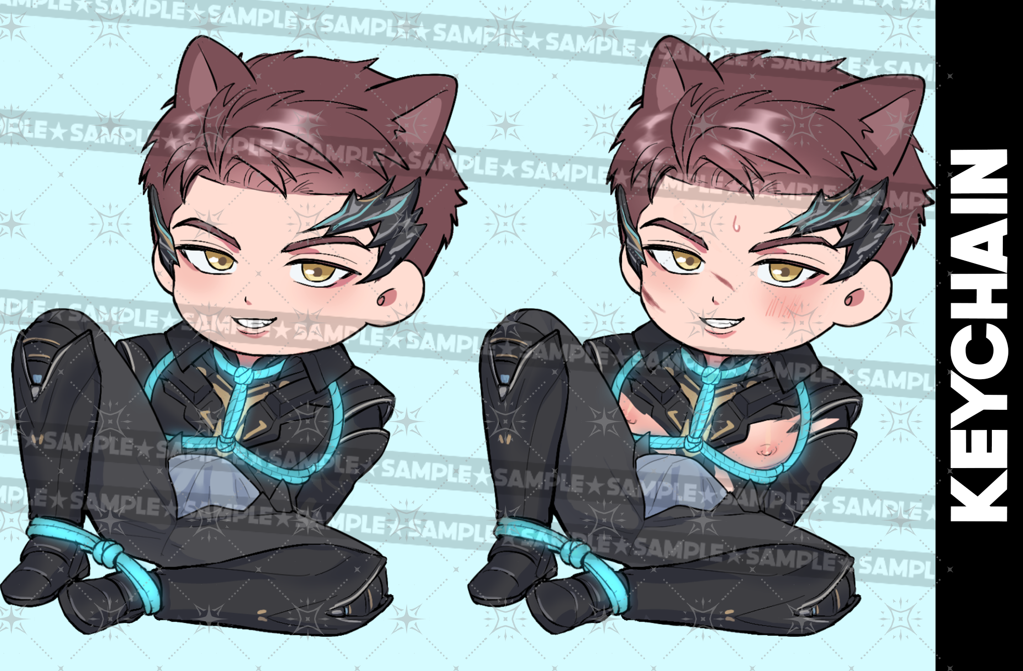 Valko Myth Unofficial Fanart Keychain