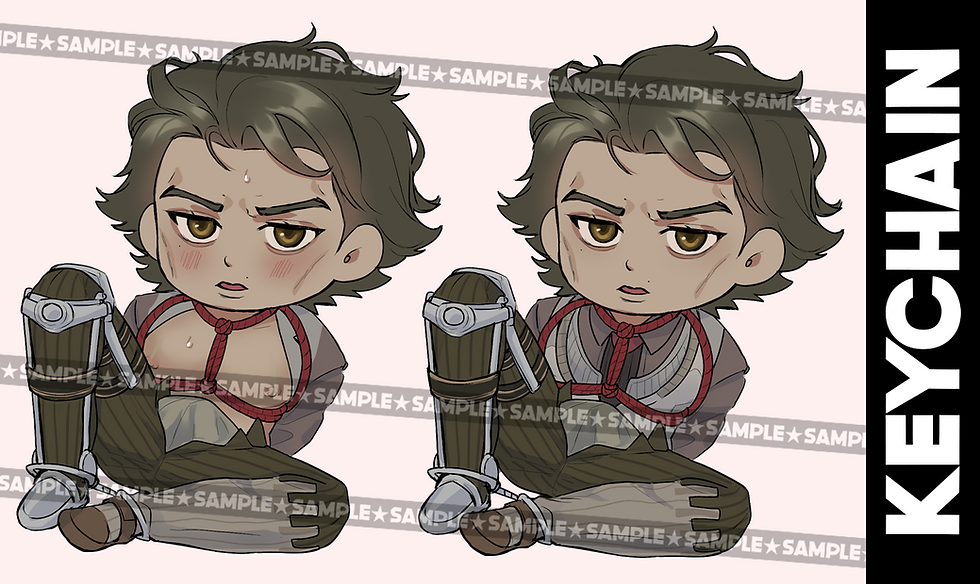 Viktor Unofficial Fanart Keychain