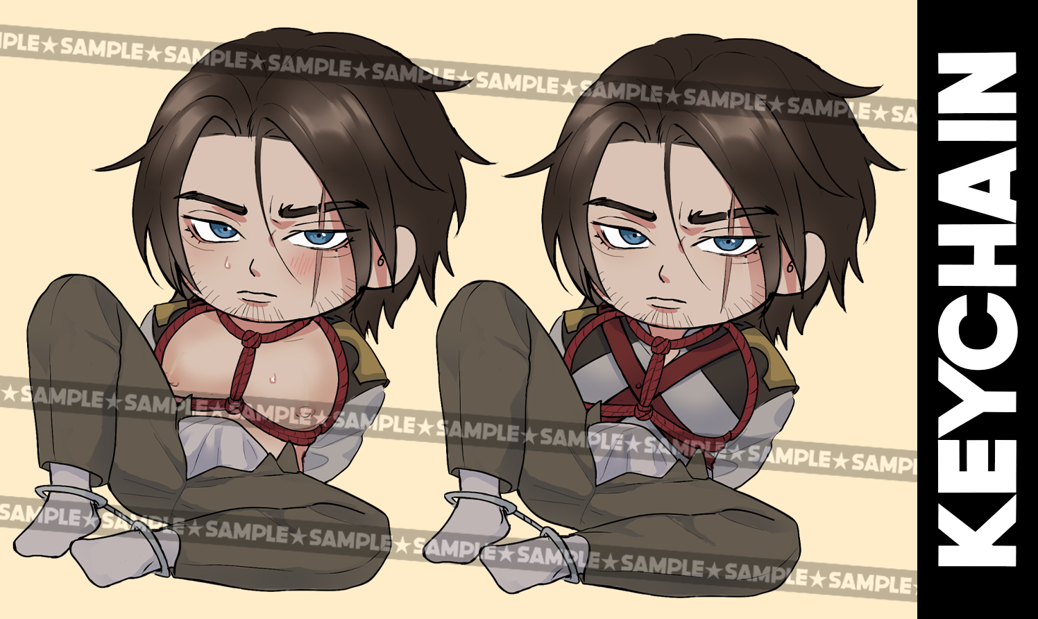 Trevor Unofficial Fanart Keychain