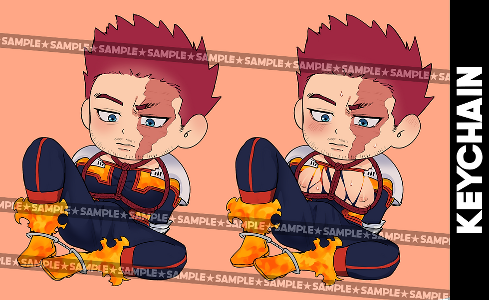 Endeavor Unofficial Fanart Keychain